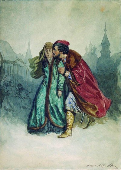 Le Marchand Kalachnikov - Ilya Efimovich Repin